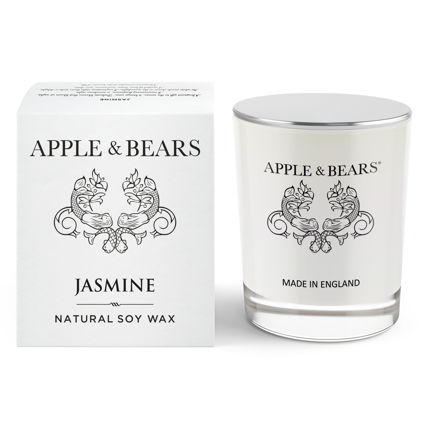 Jasmine Soy Wax Candle-1