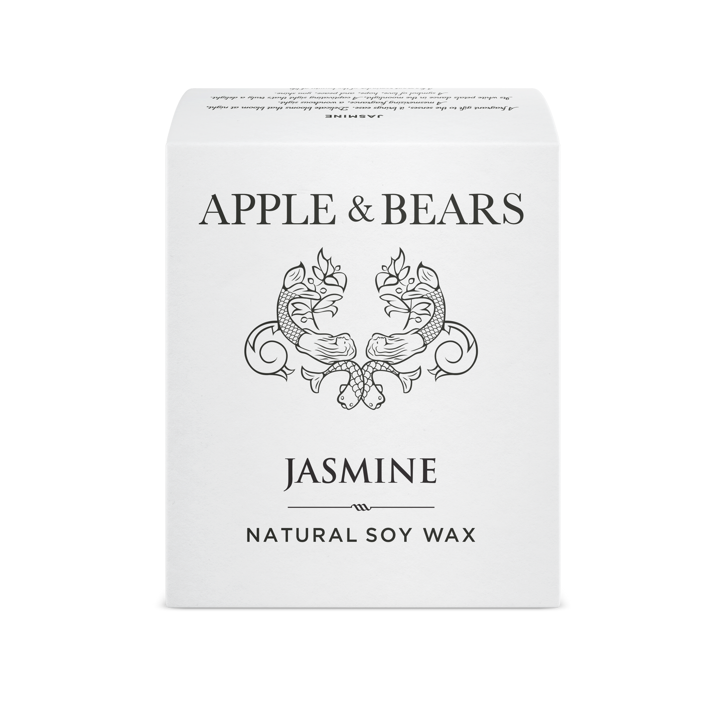 Jasmine Soy Wax Candle-4