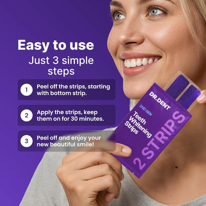 Purple Whitening Strips™ | Remove Stains & Brighten Your Smile