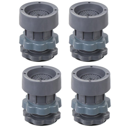 VibroGuard™️ Washing Machine Adjustable Height Footpads (Pack of 4) – Anti-Vibration Pads for Noise Reduction and Appliance Stability!!!