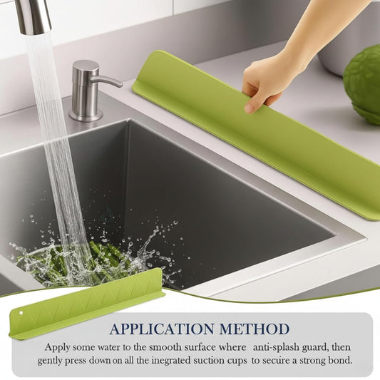 Splash Guard for Kitchen Sink | Stay Dry While Washing Utensils