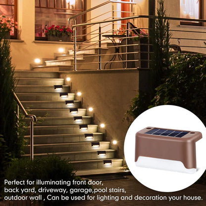 Solar Deck Lights Outdoors !