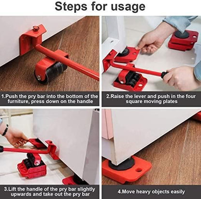 Heavy Furniture Lifter Tools with Sliders for Easy and Safe Shifting
