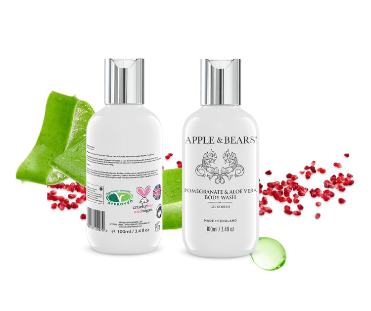 Pomegranate & Aloe Vera Body Wash Travel 100ml /3.4 fl oz-2
