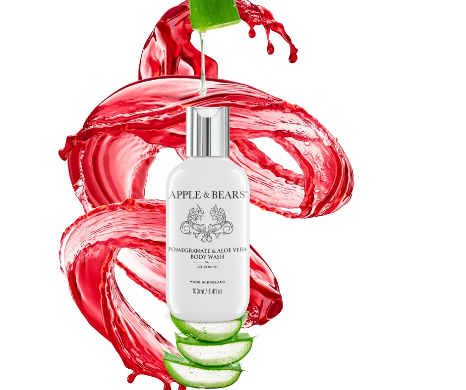 Pomegranate & Aloe Vera Body Wash Travel 100ml /3.4 fl oz-3