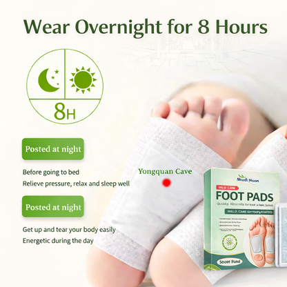Herbal Ingredient Detox Foot Pads: Buy 1 Get 1 Free