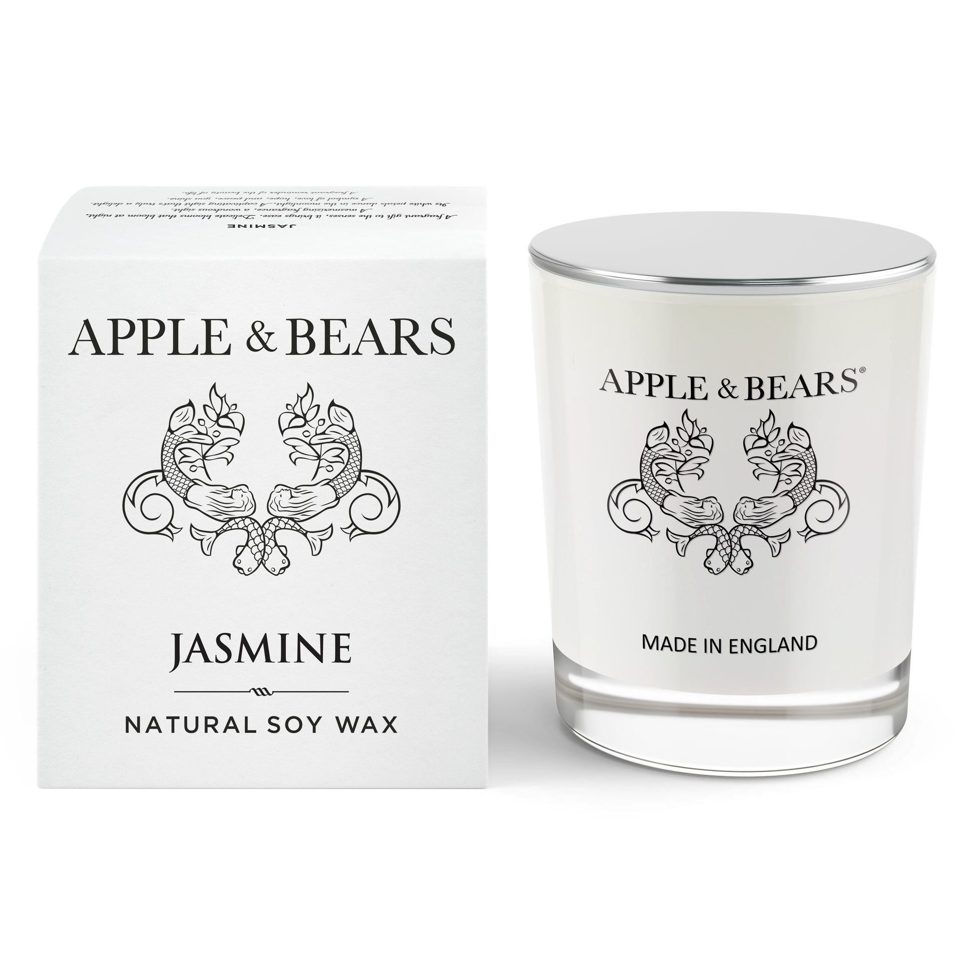 Jasmine Soy Wax Candle-1