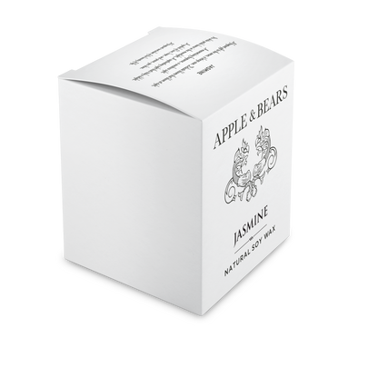 Jasmine Soy Wax Candle-3
