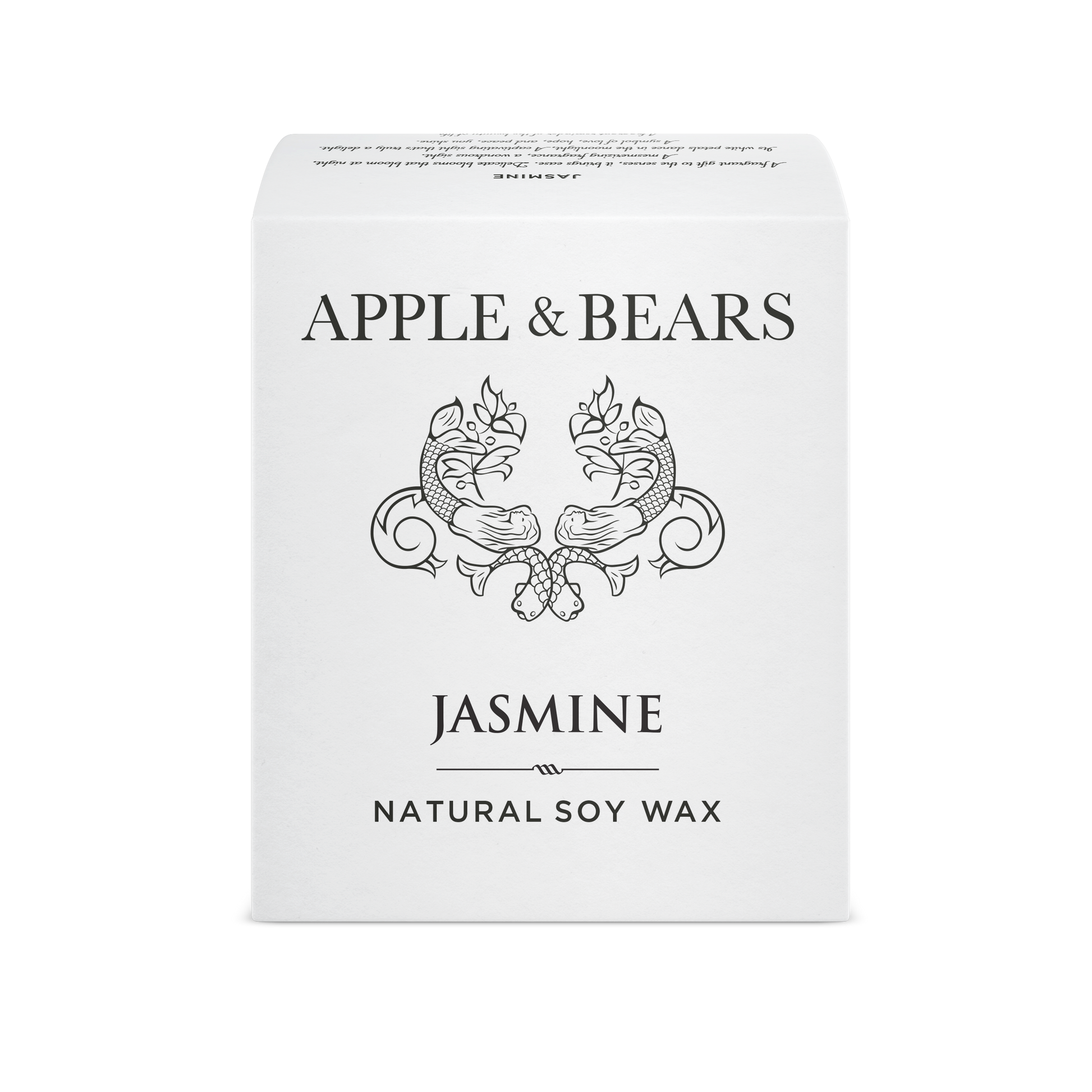 Jasmine Soy Wax Candle-4