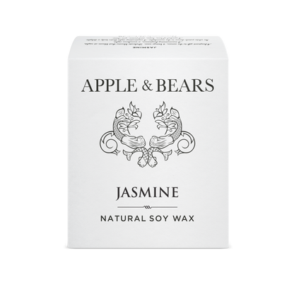 Jasmine Soy Wax Candle-4