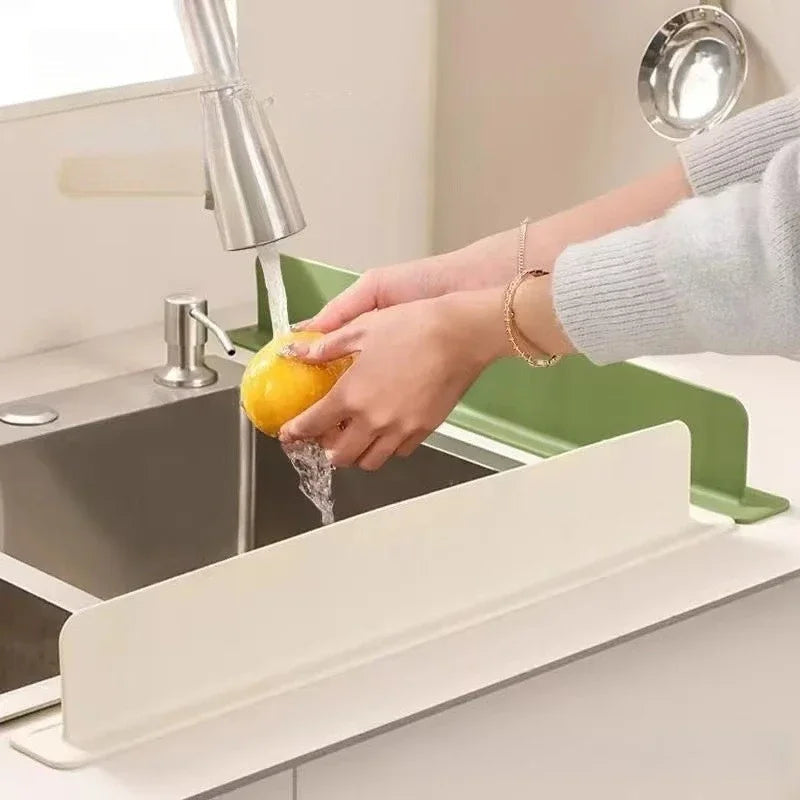 Splash Guard for Kitchen Sink | Stay Dry While Washing Utensils