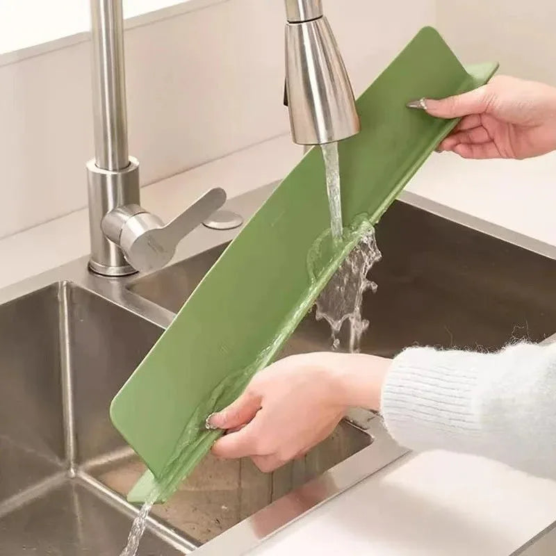Splash Guard for Kitchen Sink | Stay Dry While Washing Utensils