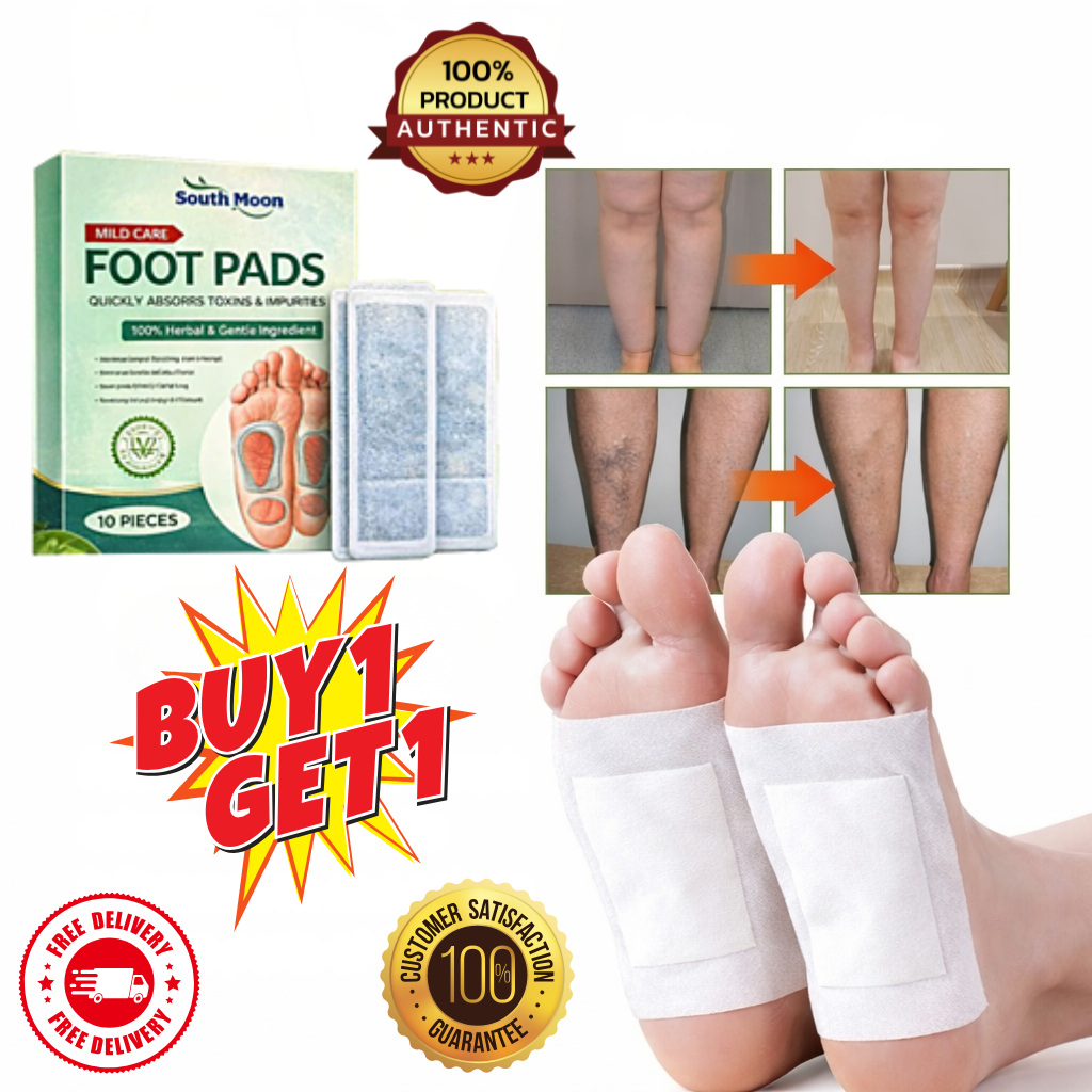 Herbal Ingredient Detox Foot Pads: Buy 1 Get 1 Free