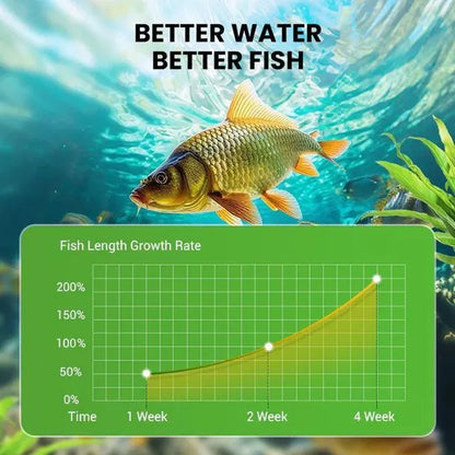 Premium Pond Care Powder | Water Clarifier & Algae Control 🐟🌊🔬