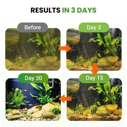 Premium Pond Care Powder | Water Clarifier & Algae Control 🐟🌊🔬
