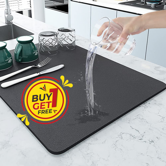 DryGuard™ Ultra Absorb Kitchen Floor Mat (BUY 1 & GET 1 FREE)